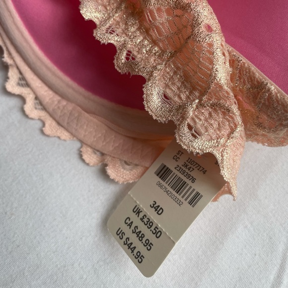PINK Victoria’s Secret Push Up 34D Bra NEW with tag - Picture 5 of 5